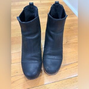 Sorel Black Ankle Boots